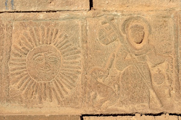 Reliefs from the Spanish colonial period