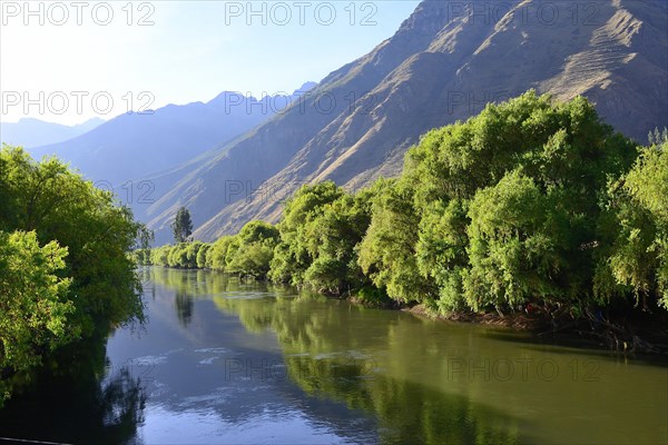 Rio Urubamba in the Sacred Valley