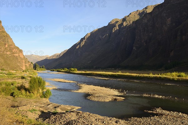 Rio Urubamba in the Sacred Valley