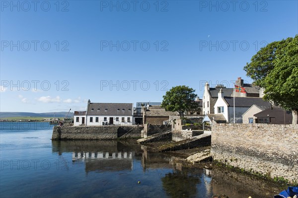 Old fishing houses by the sea