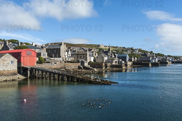 Old fishing houses by the sea