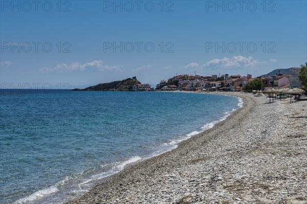 Pebble beach of Kokkari