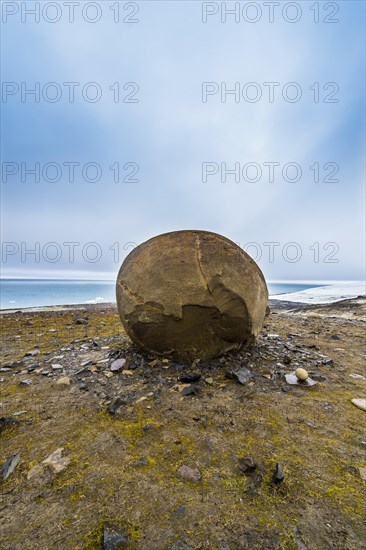 Giant stone sphere