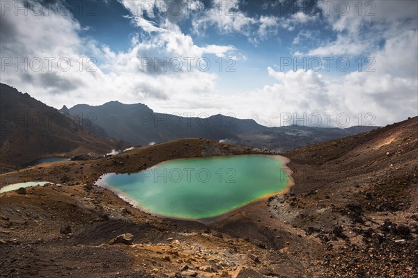 Volcanic lake