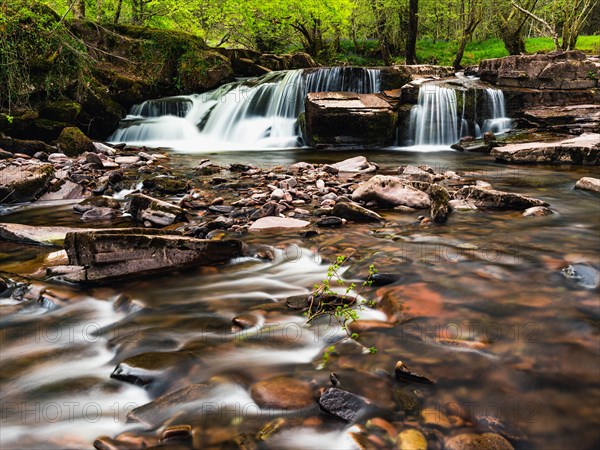 Pont Cwm y Fedwen Waterfall