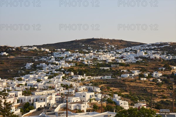 View of Apollonia on Sifnos