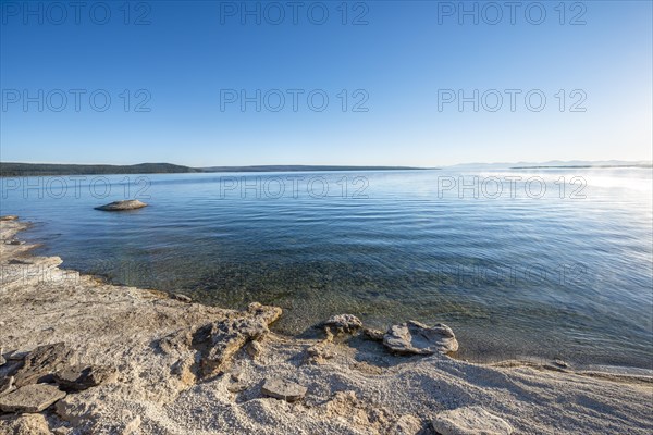 Shore of the West Thumb of Yellowstone Lake