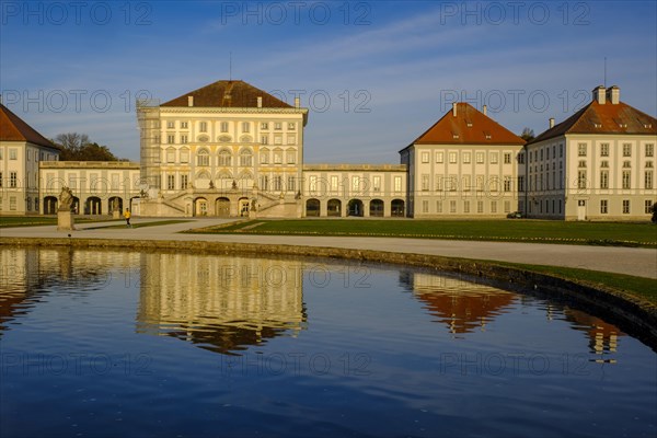 Morning atmosphere at Nymphenburg Palace