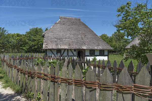 Swedish house with cottage garden