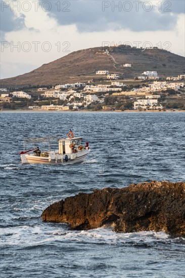 Fishing boat on the sea