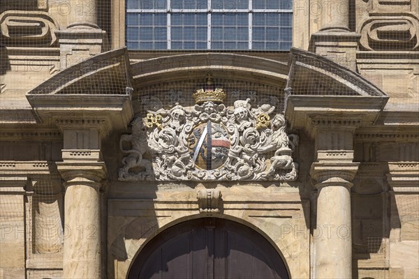 Coat of arms of Prince-Bishop Marquard Sebastian Schenk von Stauffenberg