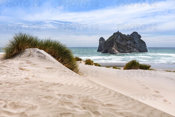 Wharariki Beach