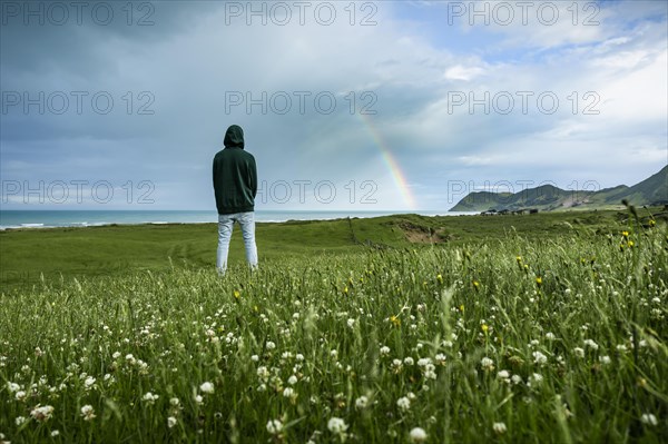 Guy at beach