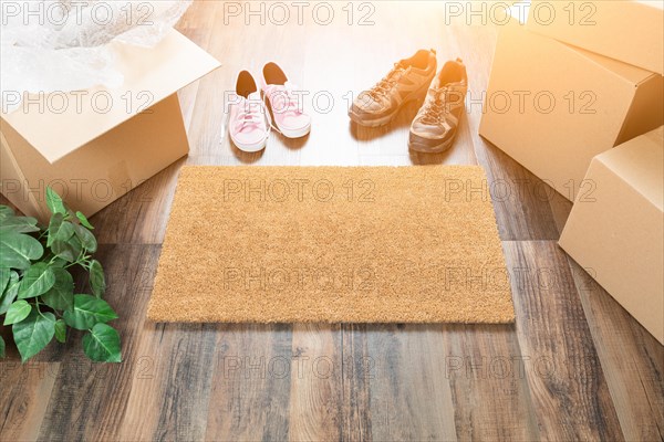 Home sweet home welcome mat