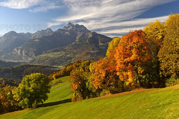 Autumn in the Swiss Chablais