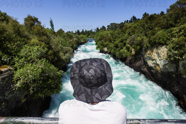 Guy at Huka Falls