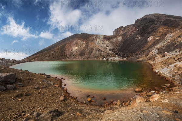 Volcanic lake