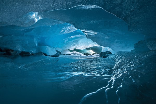 Glacier cave