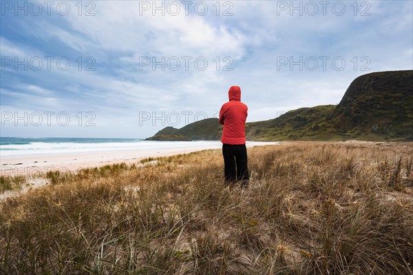 Guy at the beach