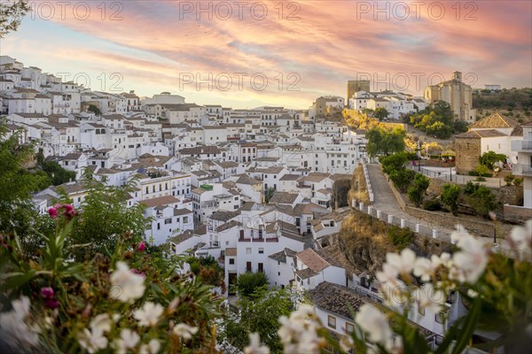 White washed architecture of Setenil de las Bodegas