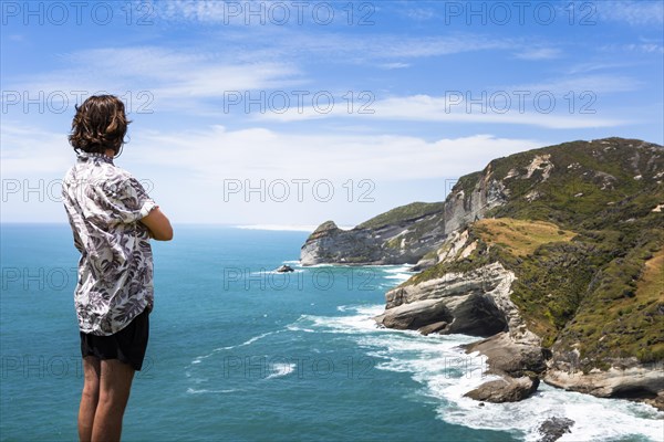 Guy at a cliff