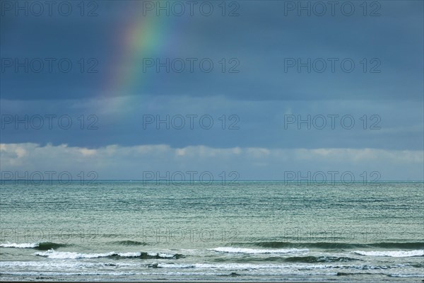 Rainbow at beach