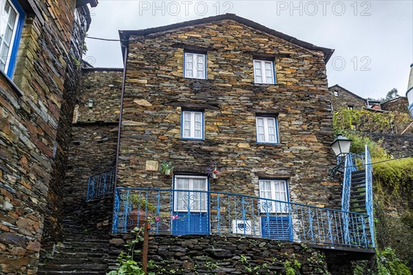 Amazing old village with schist houses