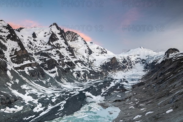 View from Kaiser-Franz-Josefs-Hoehe to Grossglockner