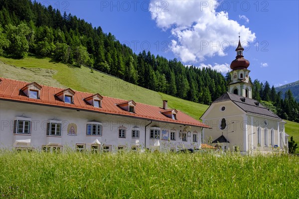 Parish Church of the Visitation of the Virgin Mary and Weisses Roessl Inn