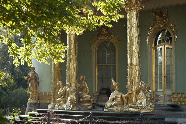 Chinese Pavilion in Sanssouci Park Potsdam Detail