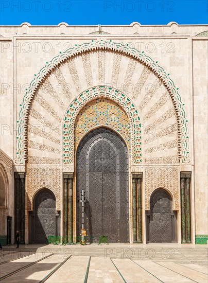 Ornate exterior wall