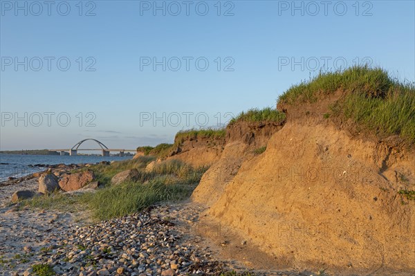 Steep shore