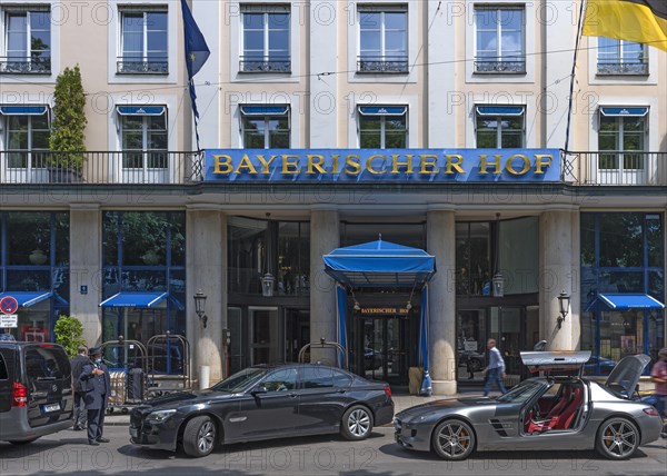 Entrance of Hotel Bayerischer Hof