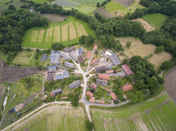 The Rundlingsdorf Guehlitz (drone photo) is one of the 19 Rundlings villages that have applied to become a UNESCO World Heritage Site. Guehlitz