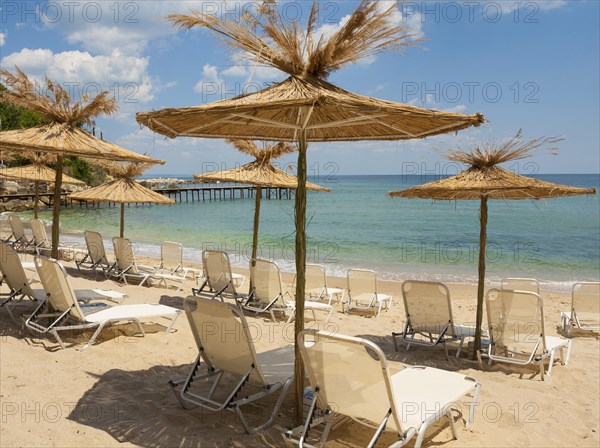 Umbrellas on the beach