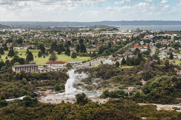 Geothermal area