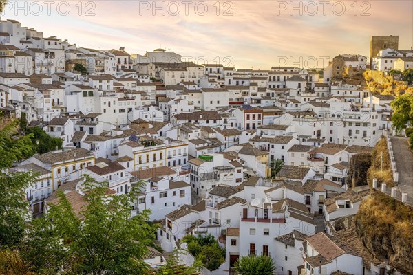 White washed architecture of Setenil de las Bodegas