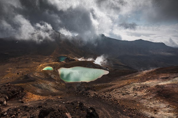 Volcanic lake