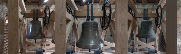 New belfry with 3 bells