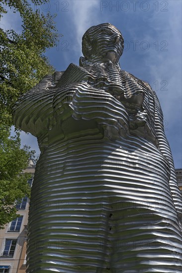 Aluminium statue of Joseph Graf von Montgelas