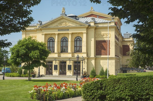 The theatre built in 1894 in the small town of Ystad