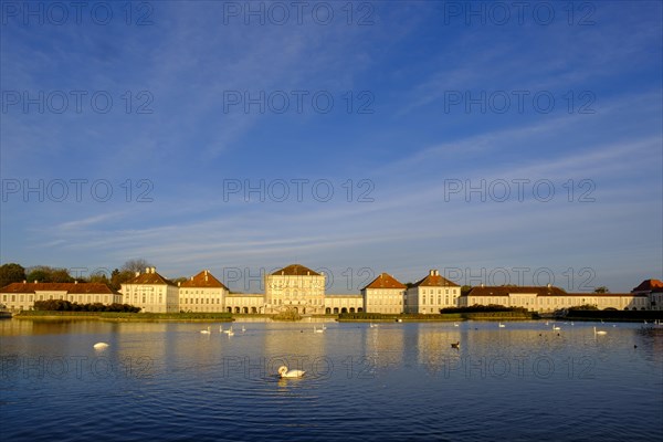 Morning atmosphere at Nymphenburg Palace