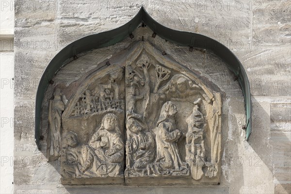 Relief Jesus on the Mount of Olives 15th century