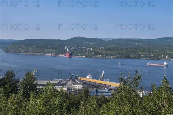 Overlook over Kola Bay