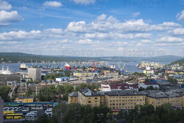 Overlook over Murmansk