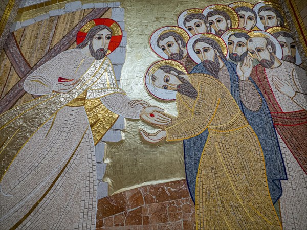 Mosaic in the Basilica of San Pio di Pietrelcina