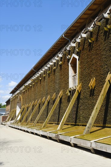 Newly built graduation house in the spa gardens