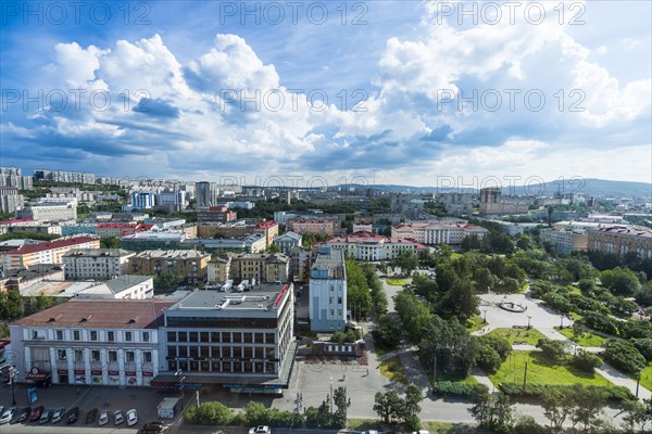 Overlook over Murmansk