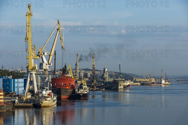 The harbour of Murmansk