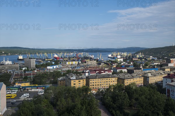 Overlook over Murmansk